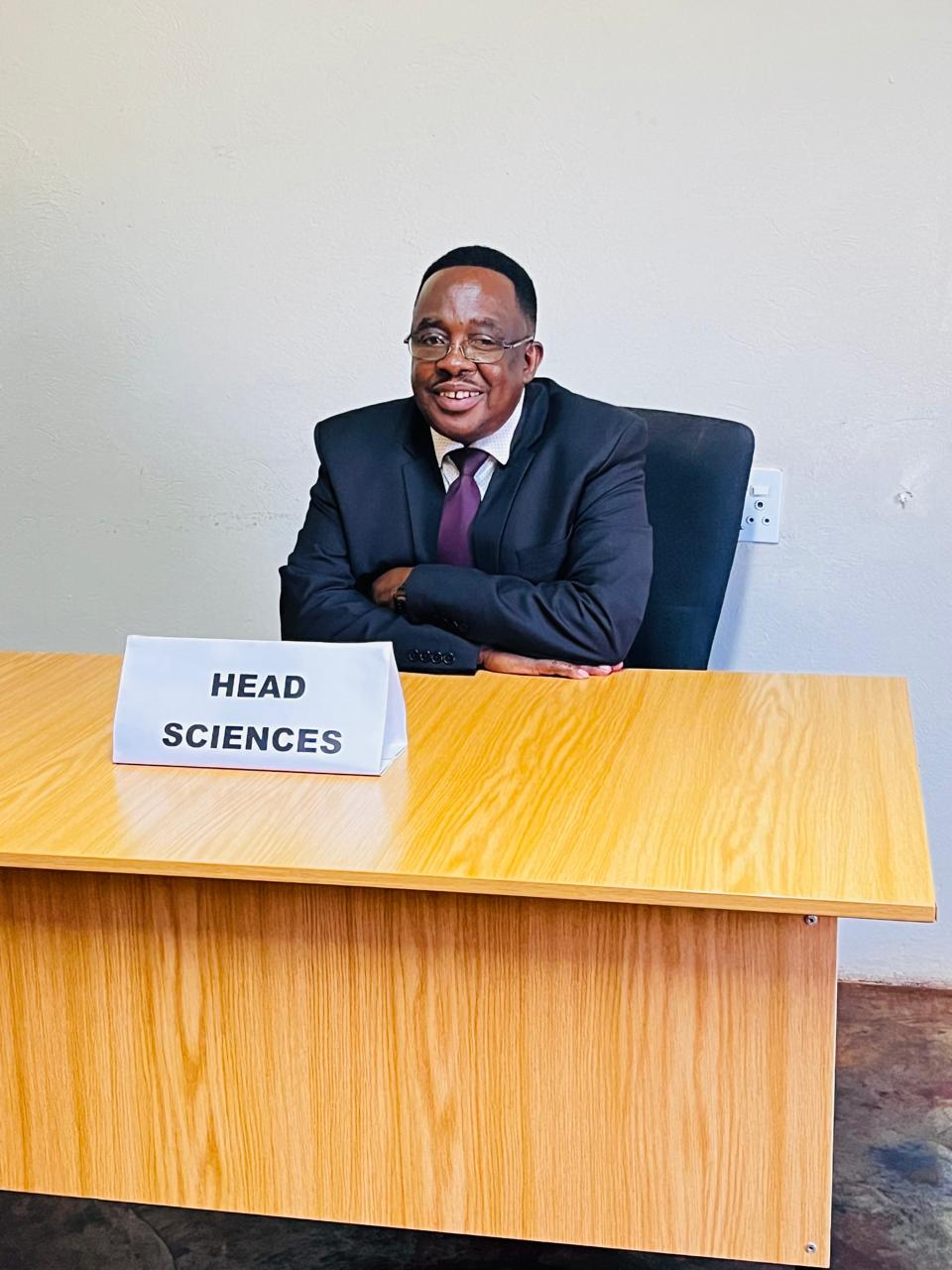 Mr J. Badza - Head of Science and Technology